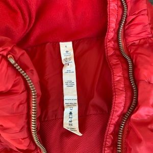 Red Puffer Jacket